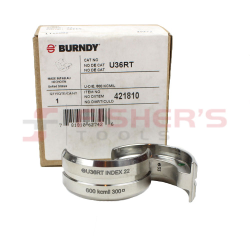 Stainless Steel U Die Green (Index 22) Stainless Steel U Die Green (Index 22)