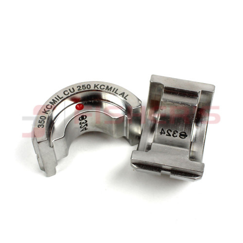 Stainless Steel U Die, Red, Index 324 Stainless Steel U Die, Red, Index 324