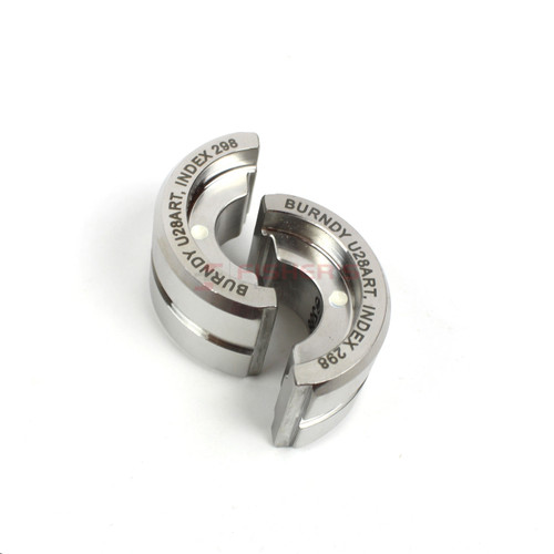 Stainless Steel U Die, White, Index 298 Stainless Steel U Die, White, Index 298