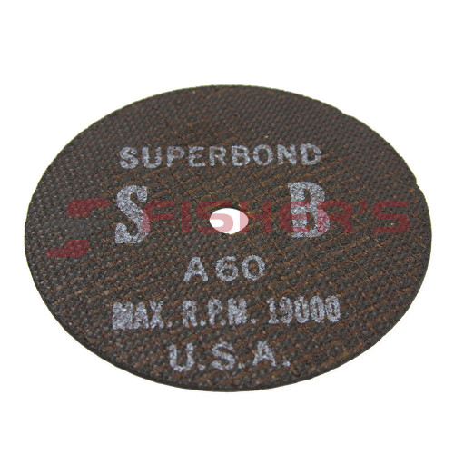 Super Bond Off Wheel Size 4 x 1/16 x 3/8 Inch (A60)