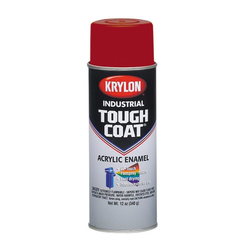 Industrial Tough Coat Acrylic Alkyd Enamel Aerosol OSHA Red Industrial Tough Coat Acrylic Alkyd Enamel Aerosol OSHA Red