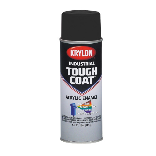 Industrial Tough Coat Acrylic Alkyd Enamel Aerosol OSHA Black Industrial Tough Coat Acrylic Alkyd Enamel Aerosol OSHA Black