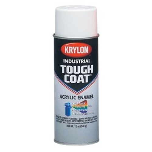Industrial Tough Coat Acrylic Alkyd Enamel Aerosol Light Gray