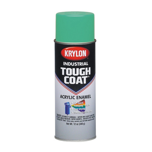 Industrial Tough Coat Acrylic Alkyd Enamel Aerosol OSHA Green Industrial Tough Coat Acrylic Alkyd Enamel Aerosol OSHA Green