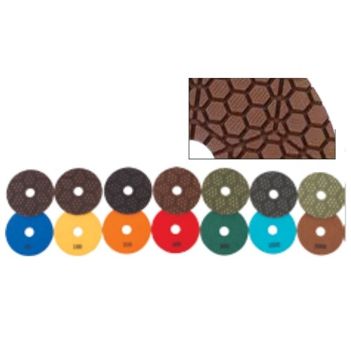 Premium Wet Diamond Polish Pad 50 Grit 4" Premium Wet Diamond Polish Pad 50 Grit 4"