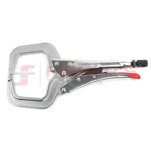 Round Tip Locking C-Clamp (11") Round Tip Locking C-Clamp (11")