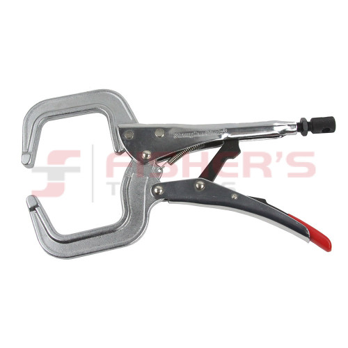 Round Tip Locking C-Clamp (11") Round Tip Locking C-Clamp (11")