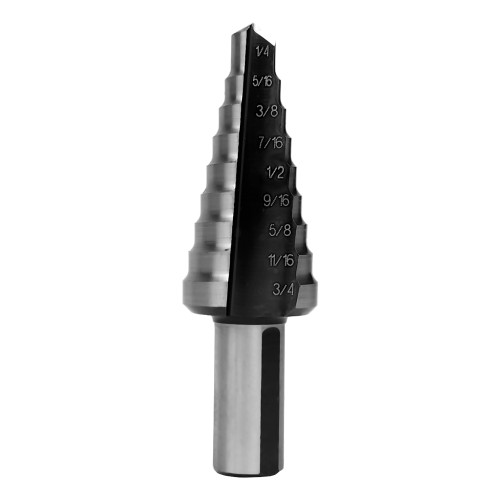 MSD-1/2X1/8, Champion Step Bit (1/8 - 1/2 x 32nds), 13 Steps - MSD-1/2X1/8