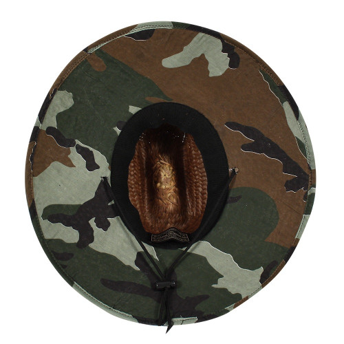 SOLFISH Multi-Fit Lifeguard Hat with Camo Underbrim