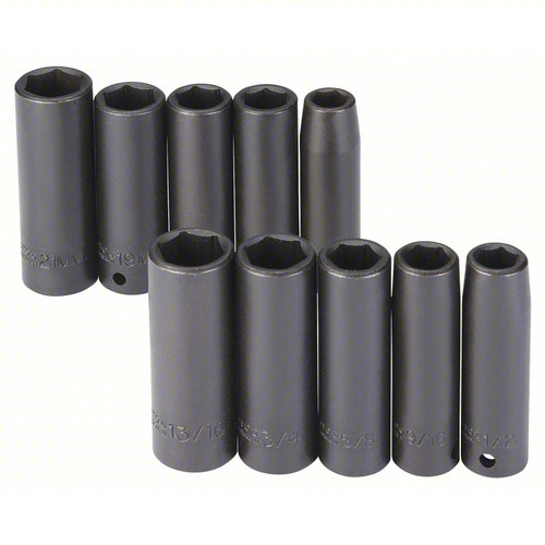 Impact Socket Set (10 Pieces)