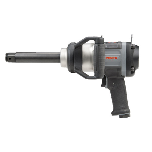 Pistol Grip Air Impact Wrench 1" Drive with 6" Extended Anvil Pistol Grip Air Impact Wrench 1" Drive with 6" Extended Anvil