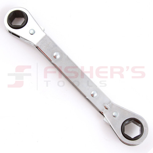 6-Point Offset Box Ratcheting Wrench 1/2" x 9/16"