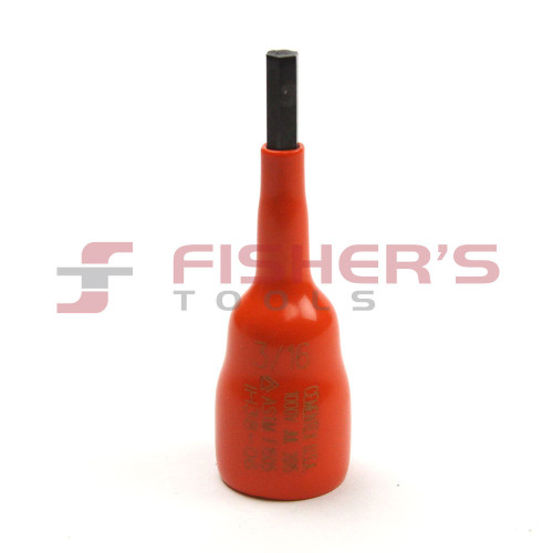 Insulated 3/8" Square Drive Hex Bit Socket (3/16")