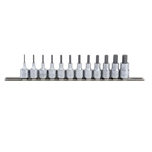Fractional Hex Bit Socket 13-Piece Set 3/8" Fractional Hex Bit Socket 13-Piece Set 3/8"