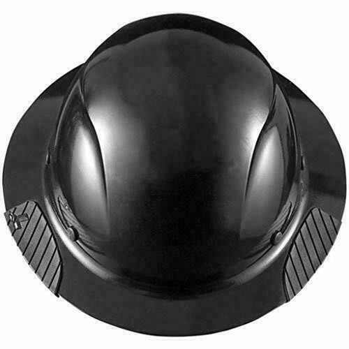 DAX Full Brim Hard Hat - Black