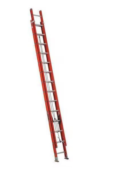 Fiberglass Extension Ladder Type IA with 300-pound Load Capacity (28 Foot)