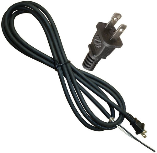 Replacement 2-Wire Electrical Cord 18 AWG 125 Volt (9 Feet) Replacement 2-Wire Electrical Cord 18 AWG 125 Volt (9 Feet)