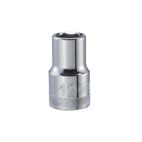 Standard Socket 6 Point 1/2" Drive 12mm Standard Socket 6 Point 1/2" Drive 12mm