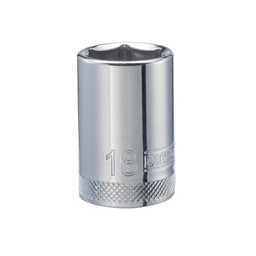 Standard Socket 6 Point 1/2" Drive 18mm