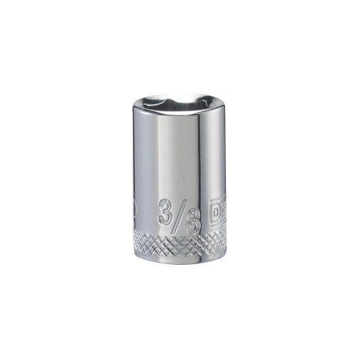Standard Socket 6 Point 1/4" Drive 3/8" Standard Socket 6 Point 1/4" Drive 3/8"