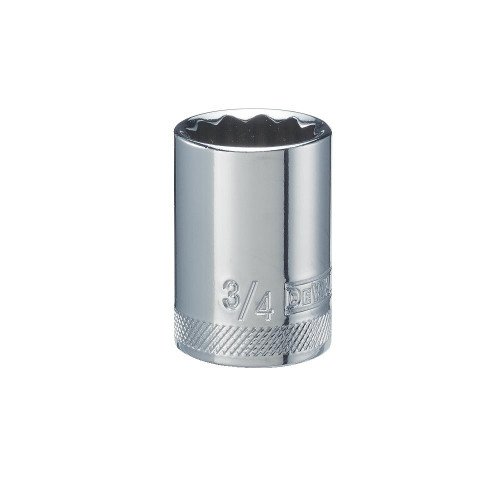 Standard Socket 1/2" Drive 12 Point 3/4"