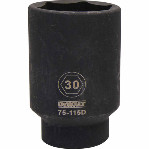 Deep Impact Socket 1/2" Drive 6 Point 30mm