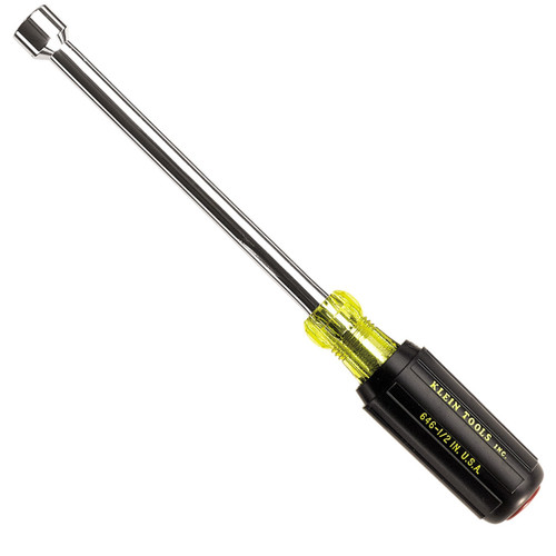 1/2" Cushion-Grip Hollow-Shank Nut Driver (6"-Shank) 1/2" Cushion-Grip Hollow-Shank Nut Driver (6"-Shank)