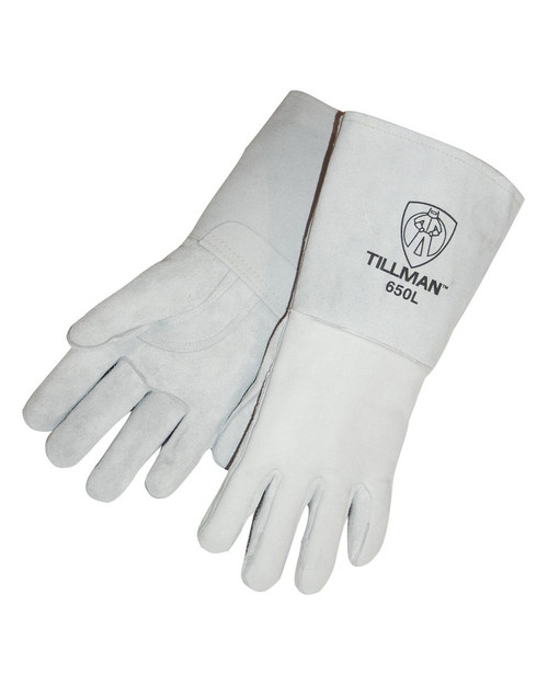 Top Grain Cowhide Welders Gloves Large 14" Top Grain Cowhide Welders Gloves Large 14"