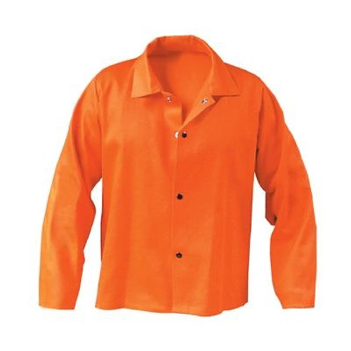 High Visibility Orange Flame Retardant Cotton Jacket XXL