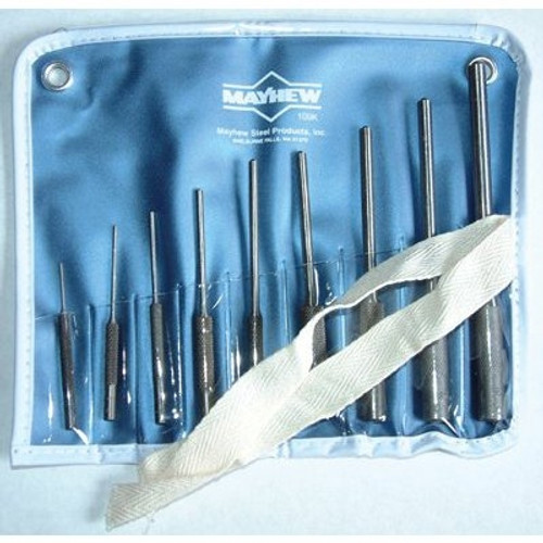 Alloy Steel Pilot Punch Kit (9 Piece Set) Alloy Steel Pilot Punch Kit (9 Piece Set)