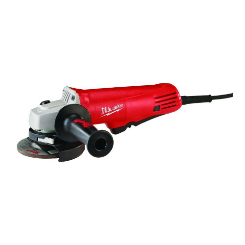 Small Angle Grinder with Lock on Paddle Switch 7.5-Amp 4.5"