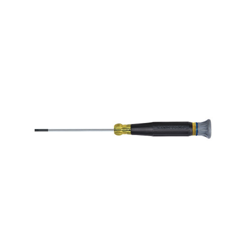 Electronics Screwdriver, 3/32" (2 mm) Slotted, 3" (76 mm) blade Electronics Screwdriver, 3/32" (2 mm) Slotted, 3" (76 mm) blade