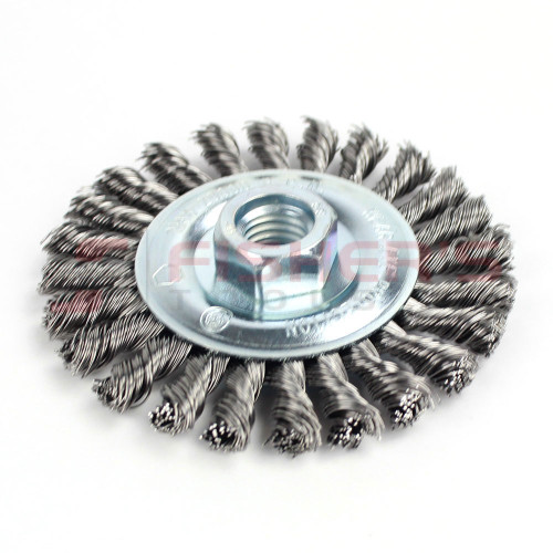 Cable Twist Wheel Brush (4") Cable Twist Wheel Brush (4")