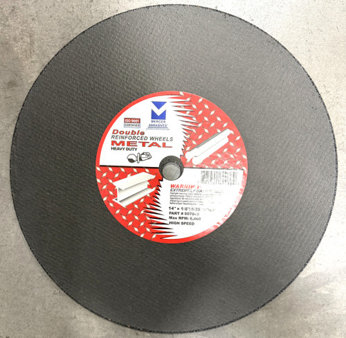 Gas Saw Cut-Off Wheel - 14 x 1/8(5/32) x 20mm (Triple Reinforced)