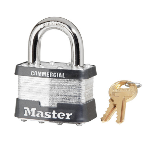 Laminated Steel Pin Tumbler Padlock with Keyed Alike 2" #2402 Laminated Steel Pin Tumbler Padlock with Keyed Alike 2" #2402
