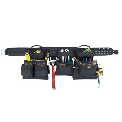 8-Piece Professional Carpenter Belt (29" - 46")