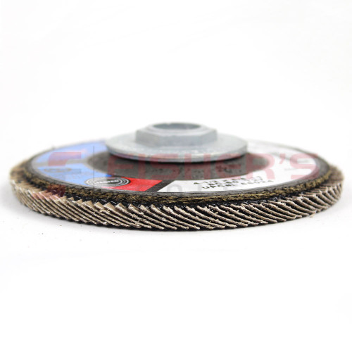 Silicon Carbide Ultimate Type 27 Flap Disc - 4-1/2" 60 Grit (5/8"-11 Arbor)