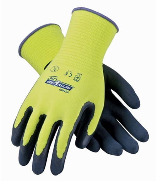 Latex Coated Gloves with Seamless Liner and Micro-Surface Grip Large Latex Coated Gloves with Seamless Liner and Micro-Surface Grip Large