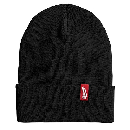 Acrylic Cuffed Beanie - Black Acrylic Cuffed Beanie - Black