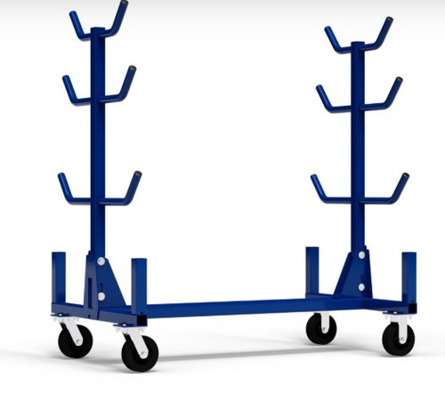 Conduit Pipe Rack with Casters