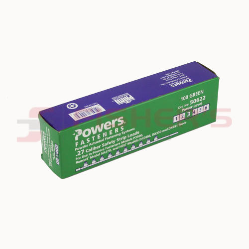 .27 Caliber 10 Load Safety Strips - Green