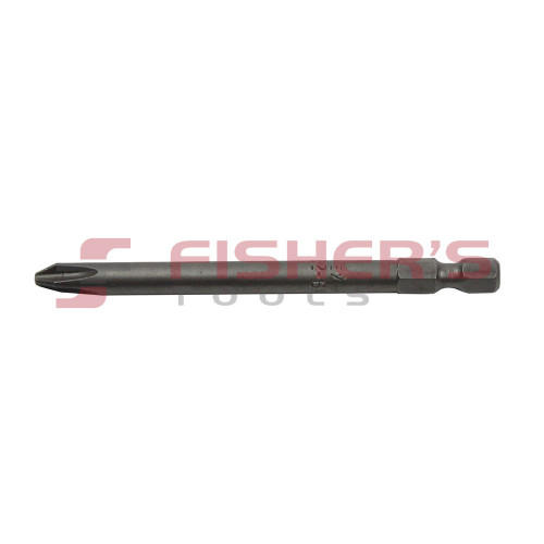 Phillips #2 Hex Shank Power Drive Bit - 1/4" x 3-1/2"