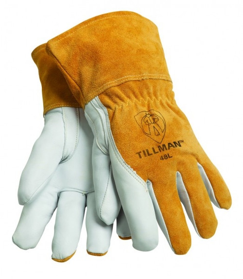 Brown Top Grain Goatskin MIG Welders Gloves (Large) Brown Top Grain Goatskin MIG Welders Gloves (Large)