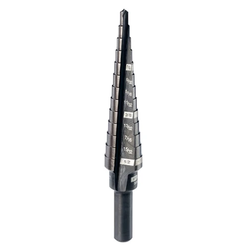 Step Drill Bit 1/8" - 1/2"