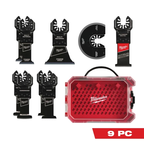 Multi-Tool Blade Variety Kit 9 Piece