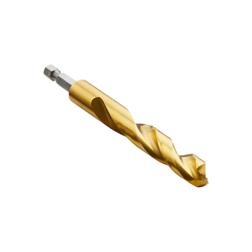 Titanium Drill Bit 1/2" x 1/4" Hex