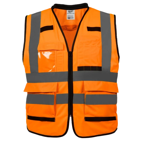 High Visibility Orange Performance Safety Vest - XXL/XXXL