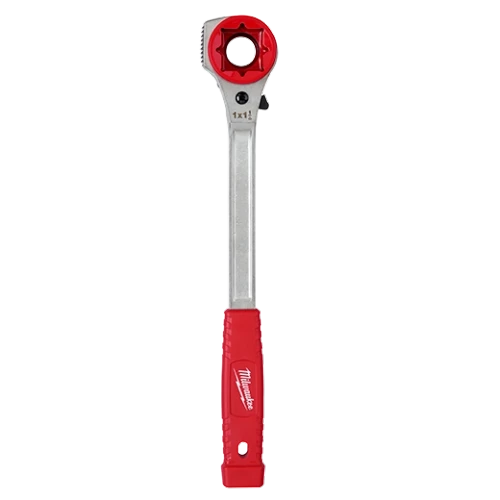 Lineman's High-Leverage Ratcheting Wrench w/ Milled Face