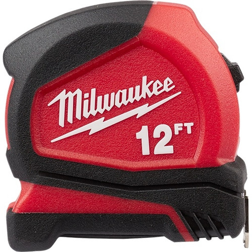 Compact Tape Measure w/ Fractional Numbers (12 feet) Compact Tape Measure w/ Fractional Numbers (12 feet)