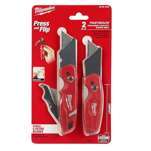 FASTBACK™ Folding Utility Knife Set